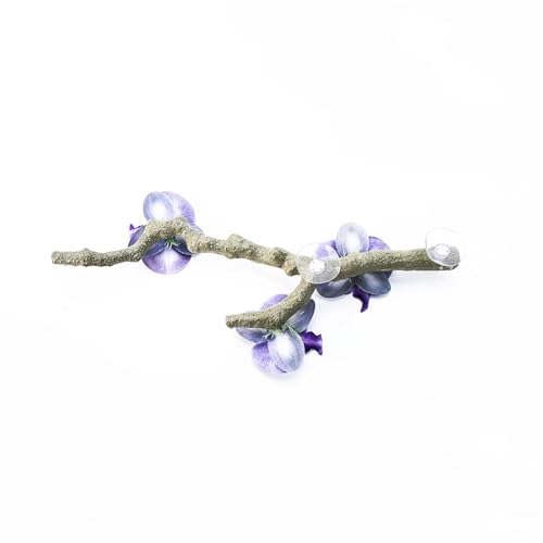 Reptiles Corner Branch Climbing Vine for Terrariums Life Like Plant Decorative Suction Cup Vine for Turtles Lizards Climbing