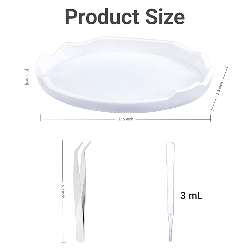 2 Pack Snail Food and Water Bowl,atural Design Food Bowl for Pet Snails, Garden Snails Pet Land Snail Supplies(White) - color: white