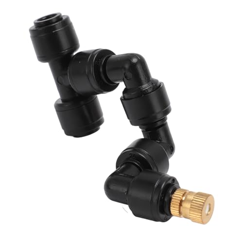 Reptile Misting System, Timer Mist Easy to Simulates Rainfall Automatic Misting System for Office (10m 4 Sprinkler Head)