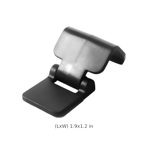 6 Pcs Reptile Cage Clips, Black Plastic Terrarium Locks, Latch for 0.7 in Lid