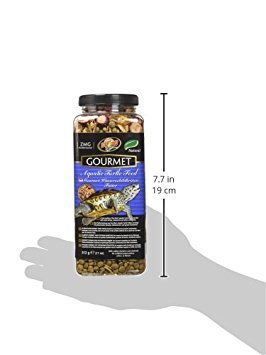 Zoo Med Gourmet Aquatic Turtle Food 11 oz. - size: 11 Ounce (Pack of 1)