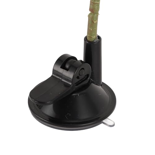 Fockety Reptile Corner Branch, 2Pcs Plant Flower Plant Reptile Climbing Branch Reptile Climbing Vine with Suction Cup, Aquarium Decoration for Aquarium Lizards Spiders Snakes