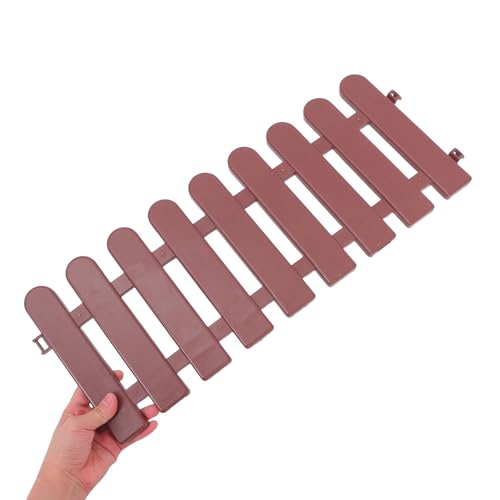 4pcs Plastic Tortoise Enclosure: Outdoor Pet Fence Bunny Playpen - Garden Isolation Panels for Reptiles Turtles and Small Animals