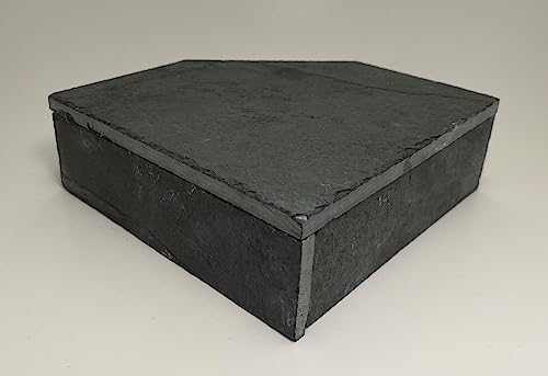 TheFrogHouse Slate Stone Reptile Hide 6x6x2 Bottomless Natural Cave Decor