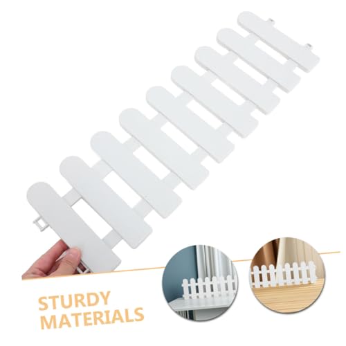 COLLBATH 6pcs Portable Outdoor Pet Fence Tortoise Enclosure Reptile Playpen Garden Picket Fence