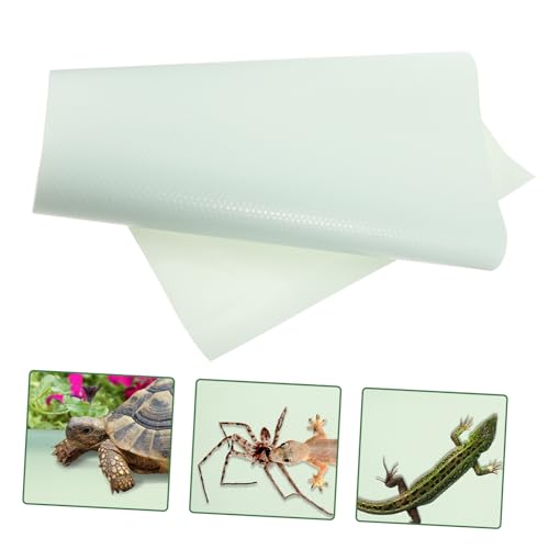ORFOFE Nonslip EVA Reptile Terrarium Mat Carpet for Bearded Dragon Gecko Snake Lizard Tortoise Soft Washable Cage Liner Substrate and Shape for Safe Resting