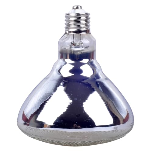Sundew Mercury Vapor UVB Reptile Bulb, PAR38 120V E26 – Clear Glass Maximum-Intensity UVB (160, Watts)