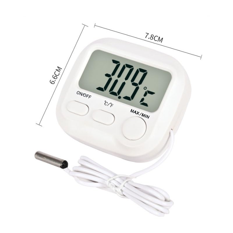 ABS High Low Temperature Thermometer with Wire Refrigerator