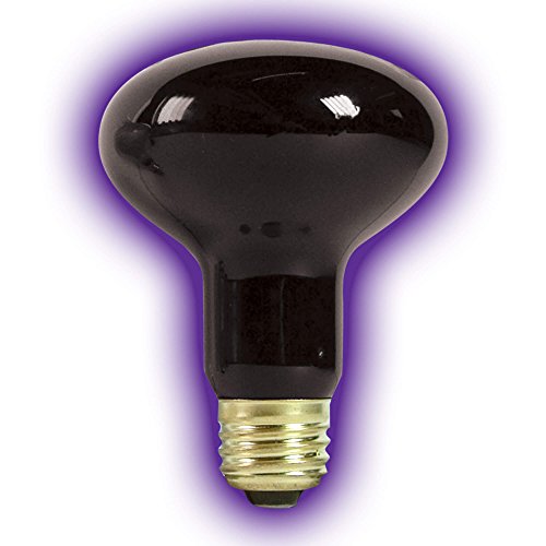 Zilla 3 Pack of Night Black Heat Incandescent Spot Bulbs, 50 Watts, Reptile Night Heat Lamps