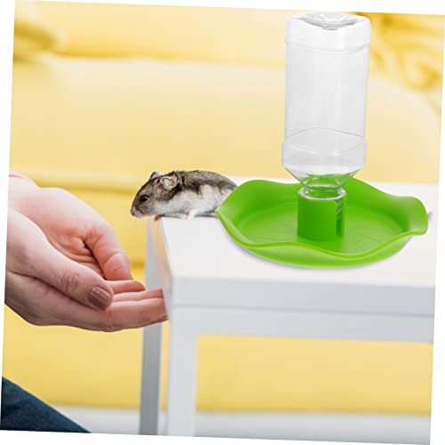 1Pc Reptile Automatic Water Feeder Basin Dual Function Pet Fountain for Tortoise Lizard Durable Water Bowl Food Plate Easy Reptile Terrariums