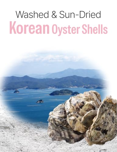 NICE WITCH'S Oyster Shell Flour 1.1 lb (500 g) – Finely Ground Calcium for Chickens, Ducks, Birds, Reptiles, Amphibians & More – Natural Source of Calcium | Korean Oyster Shell Powder/굴껍질 가루