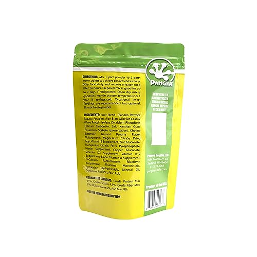 Pangea Gecko Diet with Papaya 16 oz (1 lbs)