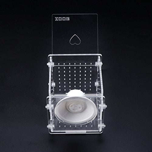 Fish for Hatchery Incubator Aquarium Breeding Box Acrylic Breeder Isolation Hatching Boxes with Suction Cup