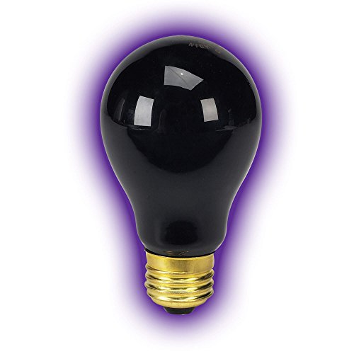 Zilla 4 Pack of Night Black Heat Incandescent Bulbs, 150 Watts, Reptile Heat Lamp Bulbs