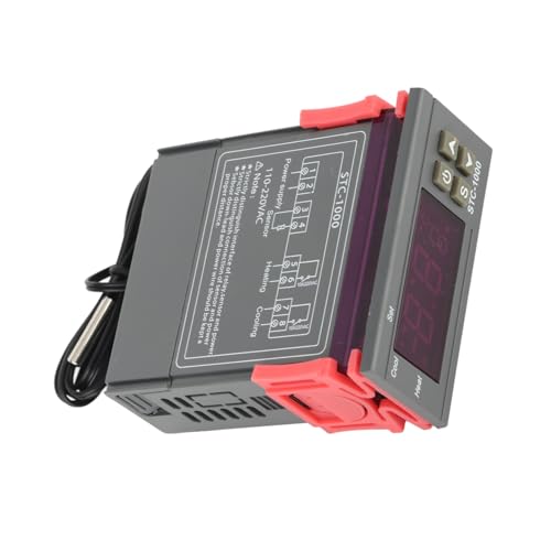 Digital Temperature Controller, Temp Sensor with Switch Mode -1000 110‑220V Refrigerator Thermostat for Efficient Temperature Control at Home and Workplaces.