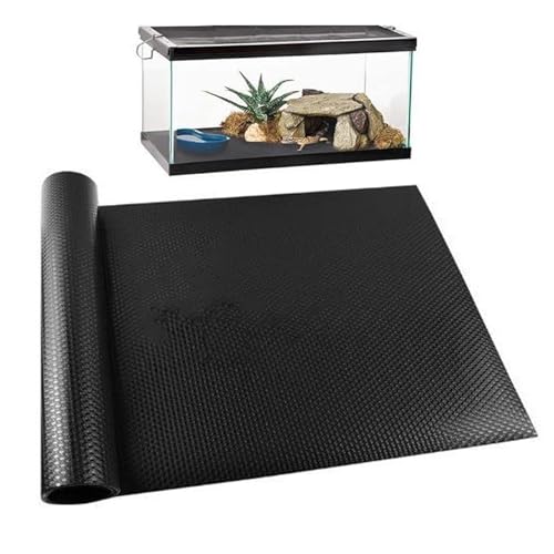 Terrarium Carpet - Non Slip Reptile Tank Flooring, Bearded Dragon Habitat Liner | Soft Terrarium Floor Pad, Washable Cage Mat for Gecko Snake Lizard Indoor Reptile Habitat Use - size: XL