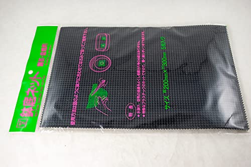5 Japanese Regular Black Drainage Mesh/Screen/Net for Bonsai Pot and Potted Plant - 7.8"x 11.8" (7.8 NET REG. K)