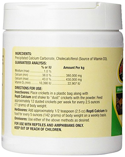 Zoo Med Repti Calcium with D3 8 oz - Pack of 3