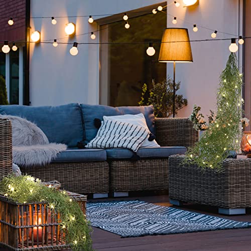 Mudder 3 Packs LED Artificial Hanging Plants, 3.6 ft Fake Hanging Plant, Ivy Vine Fake Leaves Greeny Chain Wall Home Room Garden Wedding Garland Outside Decor (Basket Not Included) (Vines Moss) - color: Vines Moss