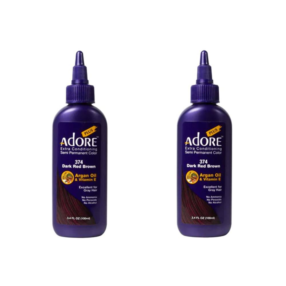 Adore Plus #374 Dark Red Brown