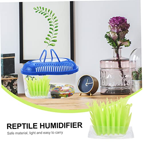 Reptile Box Humidifier Emulated Plants High Humidity for Tortoise Habitat Compact Design for Reptiles for Terrariums and Landscaping