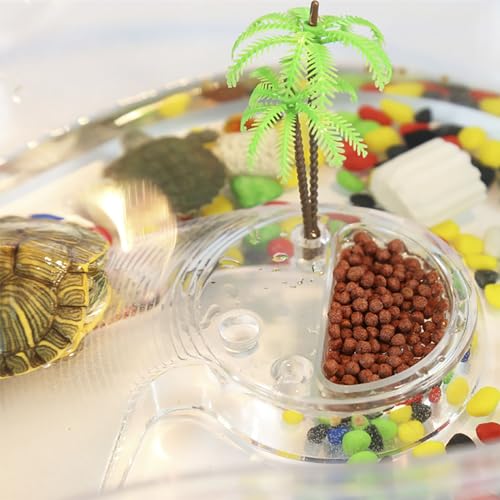 OMEM Portable Reptile House Terrarium Habitat Clear and Breathable (Large) | Clear, Breathable - size: Large