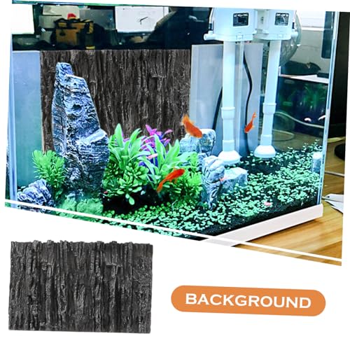 Fish Tank Background Board 3D Reptile Tank Decor Terrarium Decorative Panel