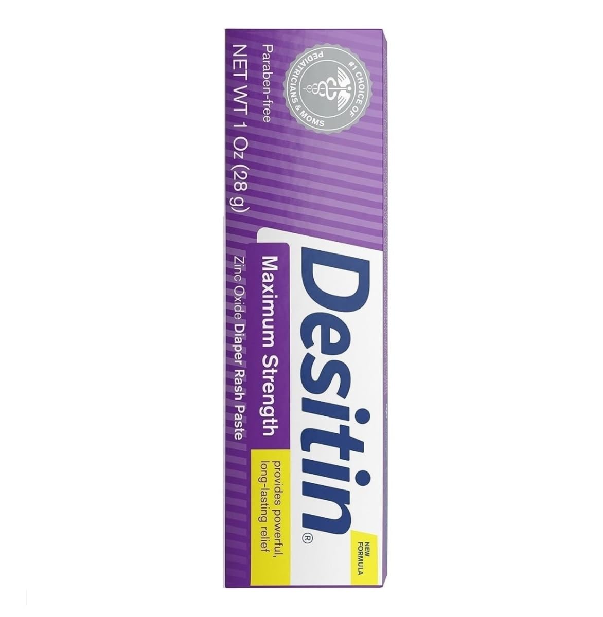 DESITIN Maximum Strength Original Diaper Rash Paste 3-Piece Variety Sizes 4 oz, 2 oz, 1 oz Bundle Pack