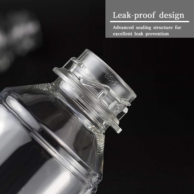 Mistifi Continuous Ultra Fine Mist Spray Bottle – Refillable Water Mister for Hair, Hairstyling, Barber, Salon, Plants, Cleaning, Skincare – (350ml 2Pcs, Transparent bottle) - color: Transparent bottle, style: 350ml 2Pcs