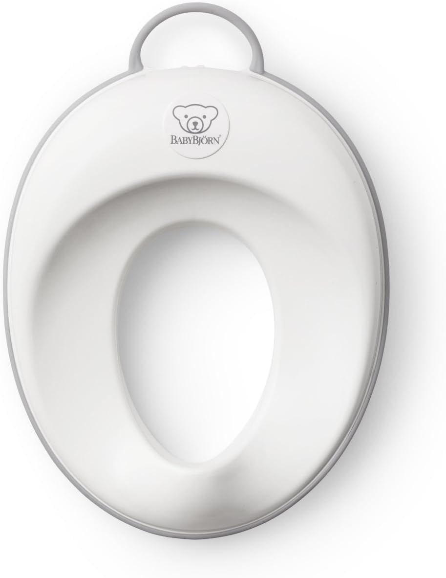 BabyBjörn Toilet Trainer, White/Gray