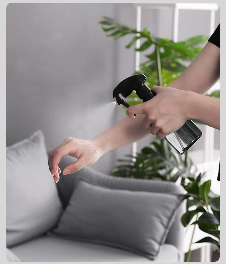 Plant Mister Water Spray Bottle - Fine Mist Spray Bottle for Flowers, Plants, Gardening, Cleaning Solutions - 10oz, Plastic - style: 2 Pack
