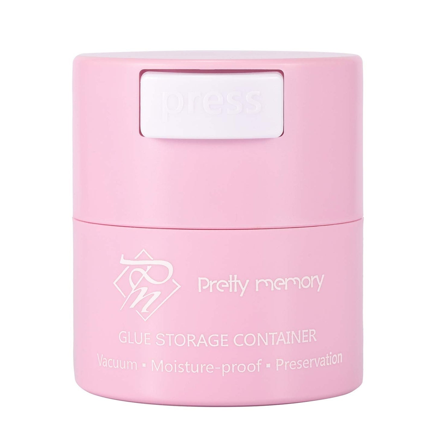 'N/A'' Pretty Memory Glue Storage Container For Eyelash Extensions Airtight Lash Glue Holder Tank Jar Adhesive Eyelash Extensio