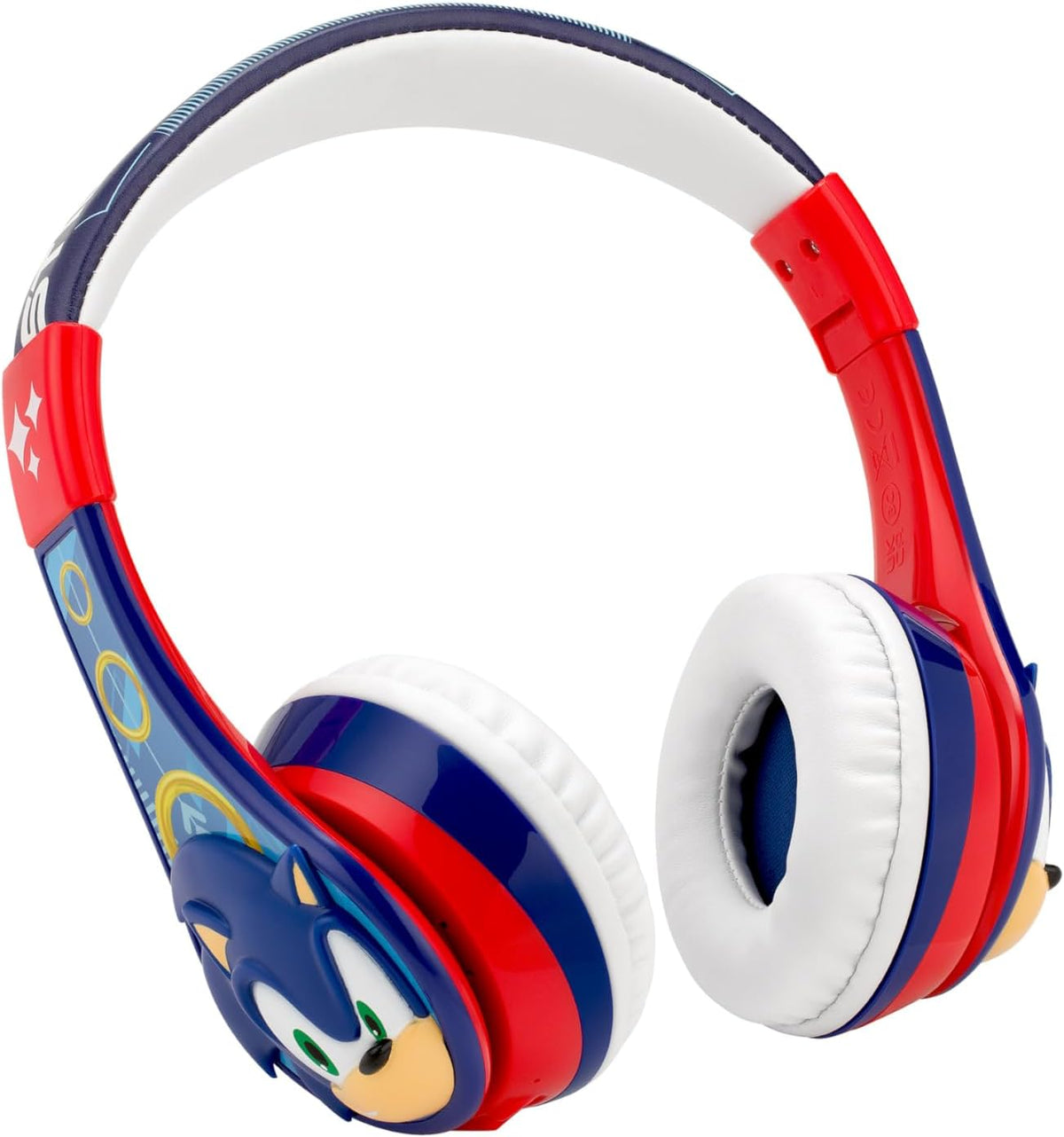 Sonic The Hedgehog Bluetooth Headphones for Kids, Wireless Headphones