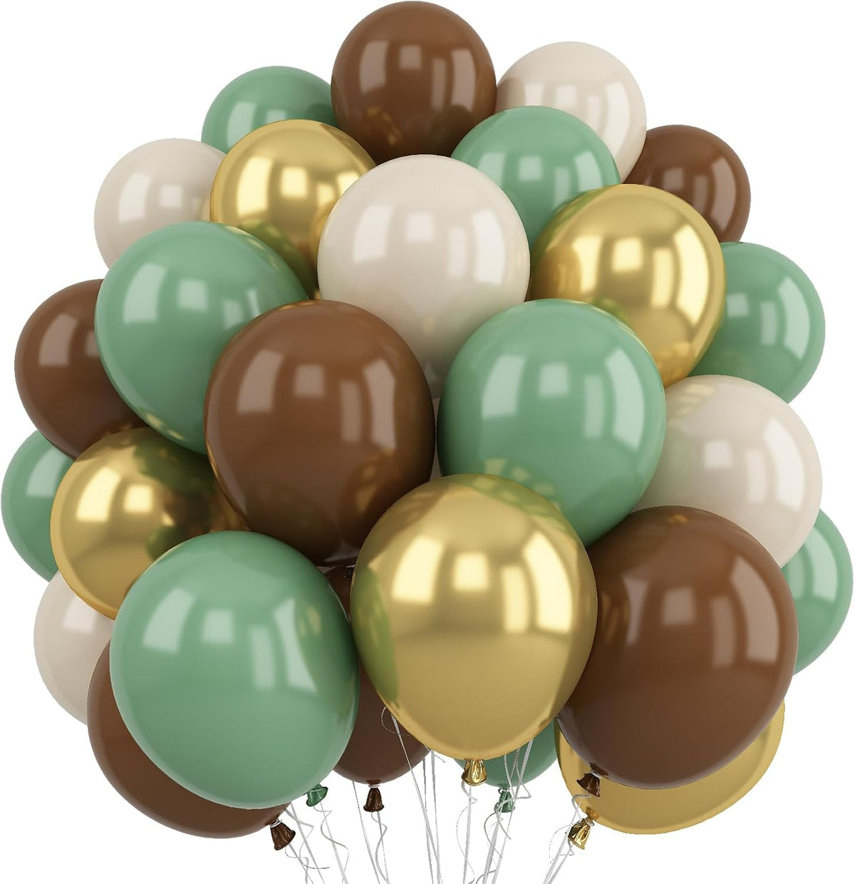 12 Inch Blue Silver Balloons Set, Dark Navy Confetti Party Latex Balloon for Birthday Graduation Baby Shower