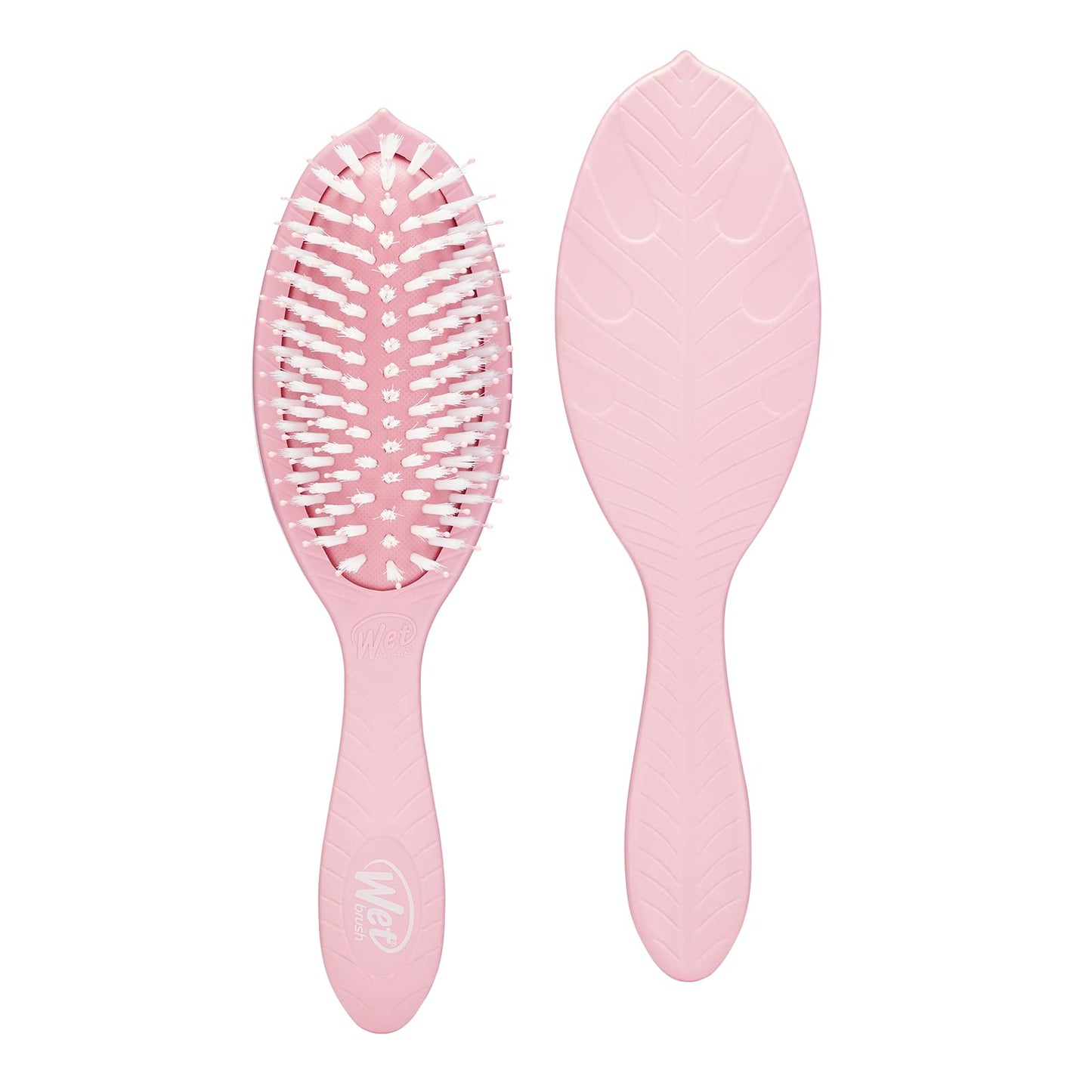 Wet Brush Go Green Watermelon Oil Infused Detangling Hair Brush - Pain-Free Ultra-Soft Detangler Bristles Glide Through Tangles