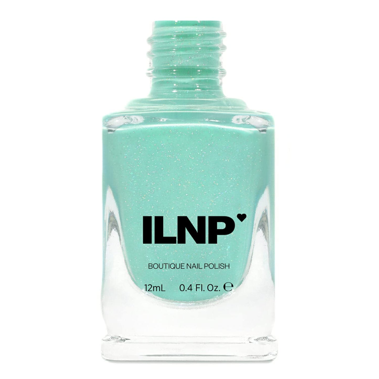 Ilnp Riding Waves - Vivid Mint Holographic Nail Polish