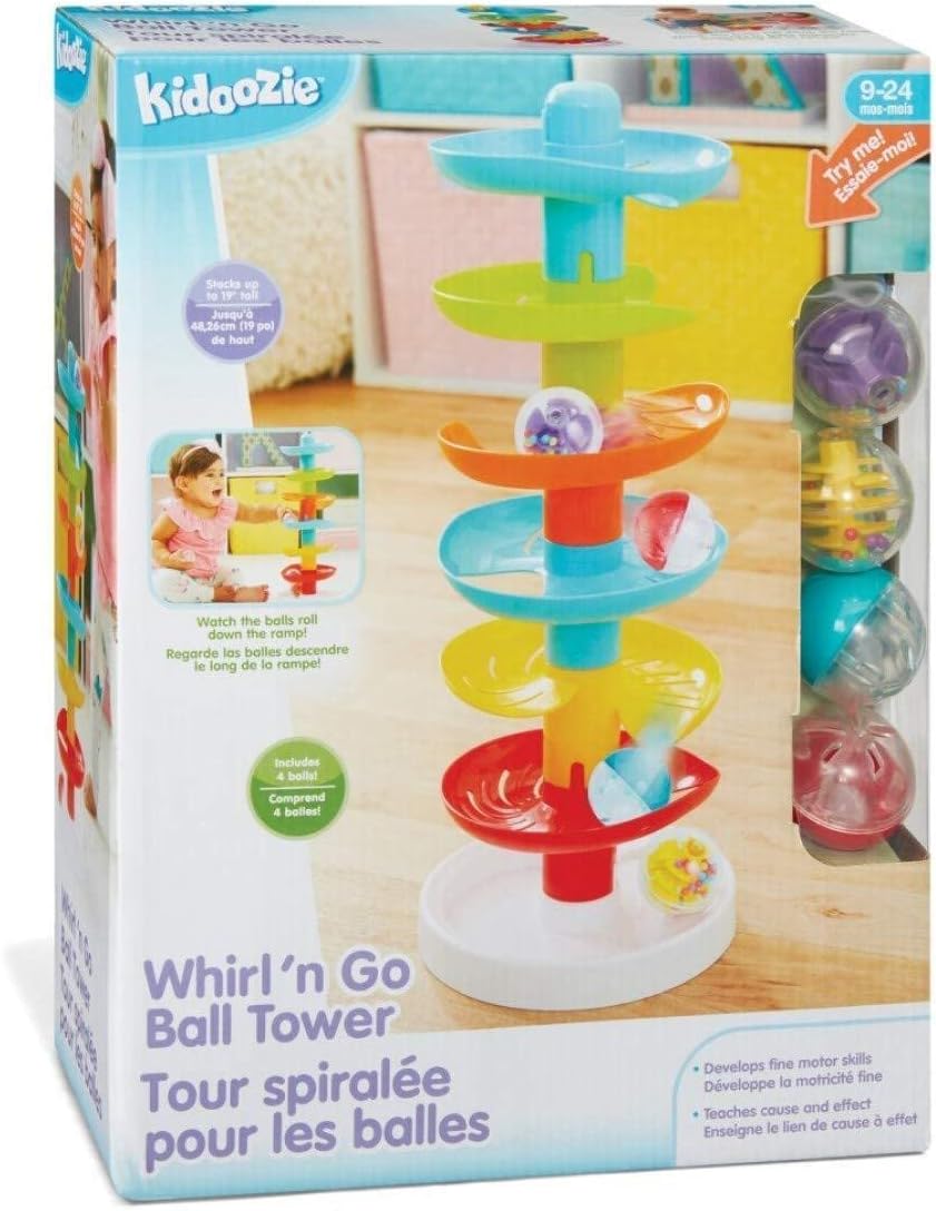 Kidoozie Ball Drop: Toddler Toy for Learning & Development, Preschool Activity & Educational Games