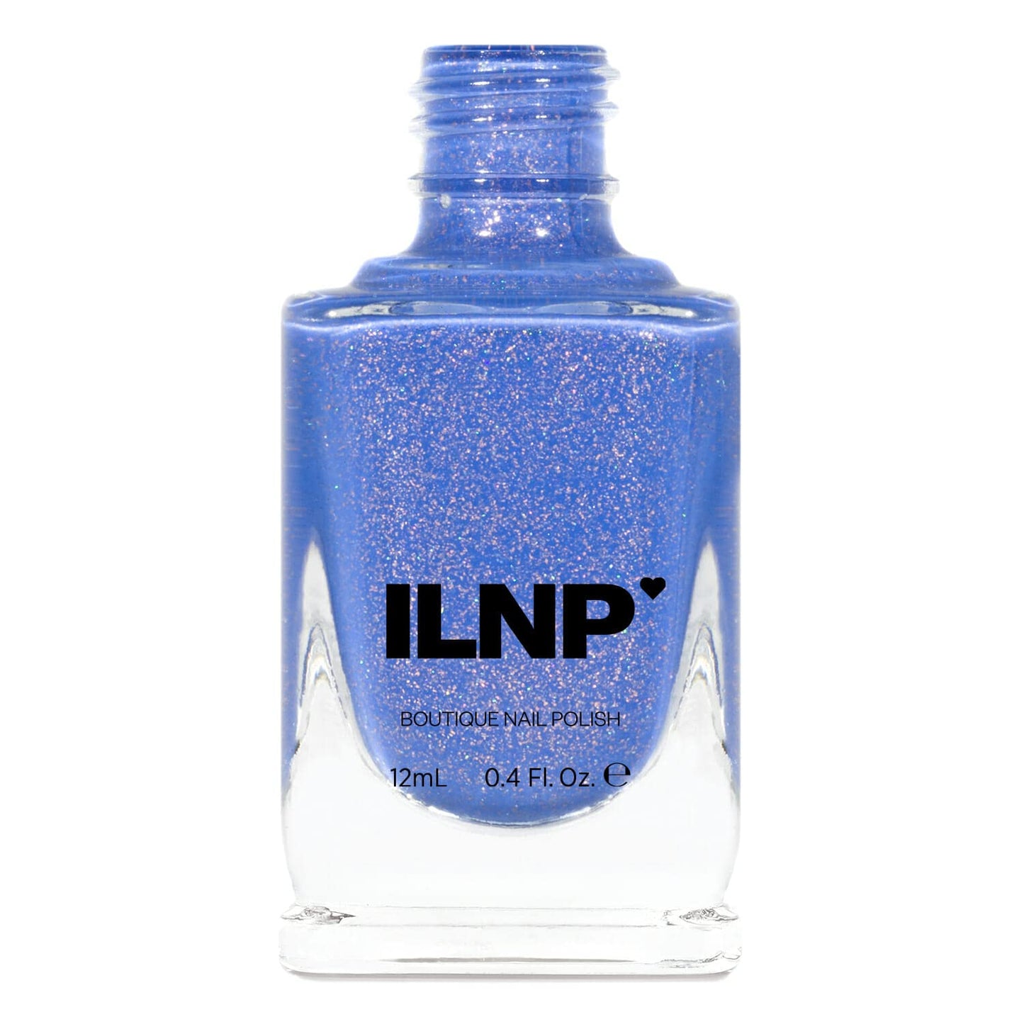 Ilnp Ocean Ave - Cerulean Blue Holographic Nail Polish