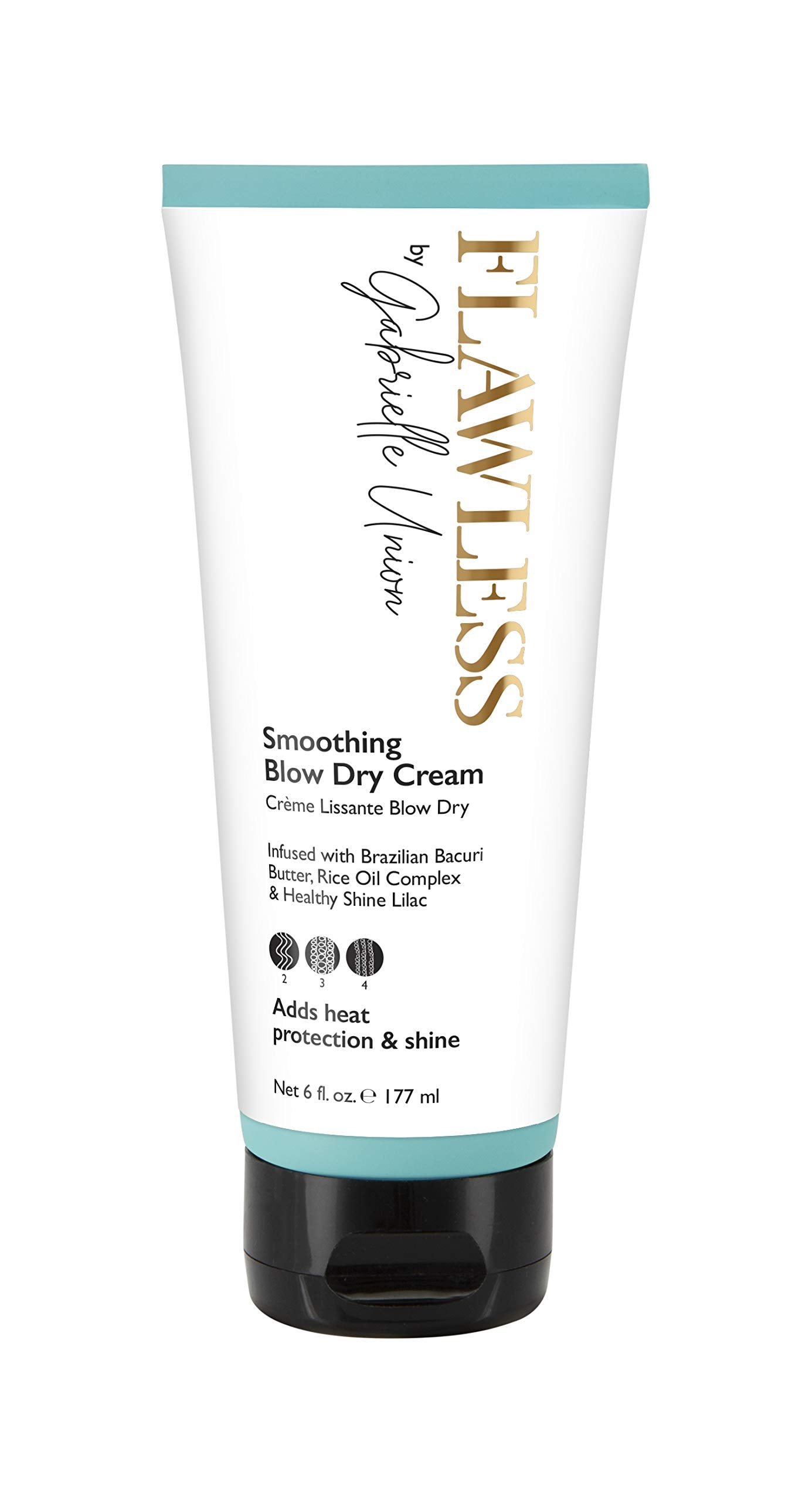 Flawless by Gabrielle Union - Smoothing Blow Dry Hair Cream, 6 OZ