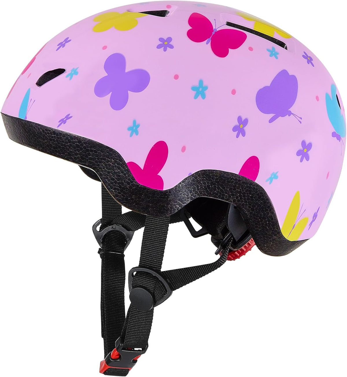 Toddler Helmet, Baby Infant Kids Bike Helmet, Adjustable, 1-3-5-8 Year Age, Hard PC Shell, EPS Foam, Breathable, Comfortable, Soft Padding