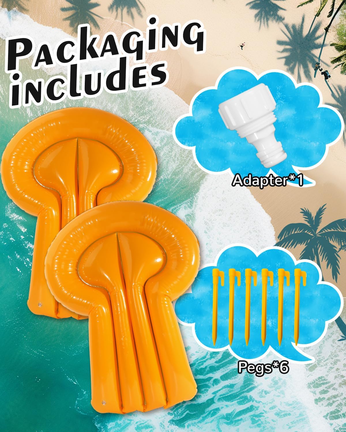 22ft Slip Water and Slide for Kids Adults, Extra Long Backyard Water Slide for Kids Ages 5-8 8-12 with Pool and 2 Inflatable Bodyboards, Summer Outdoor Games Water Toys