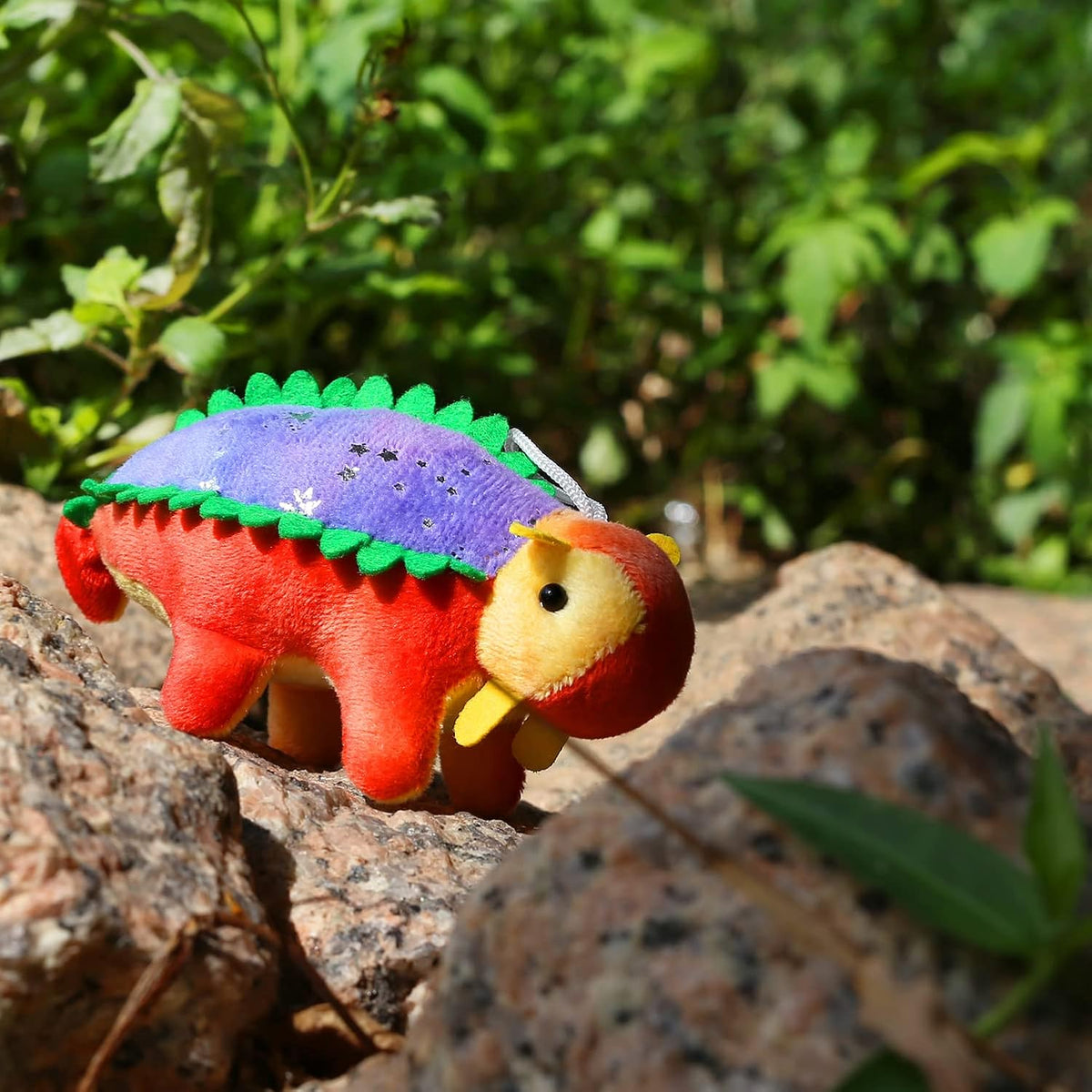72 Pack Mini Stuffed Animal, Assorted Plush Toy (Dinosaur, Zoo, Ocean), Party Favors for Kid, Perfect for Claw Machine Filler, Goody Bag Stuffers, Keychain, Carnival Prizes, Classroom Reward Gift Bulk