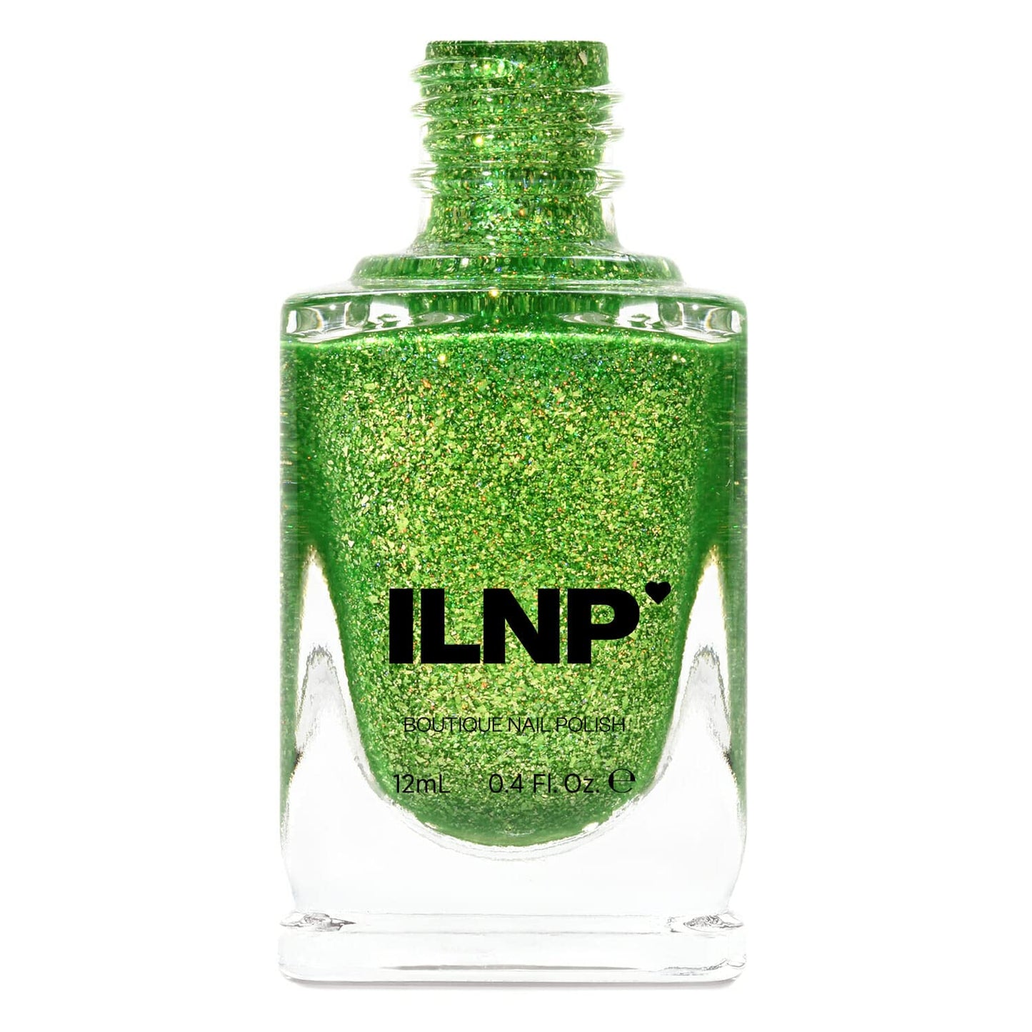 Ilnp Limelight - Vivid Lime Green Holographic Nail Polish