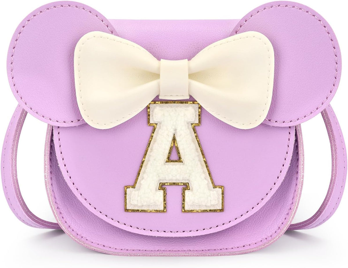 Toddler Purse for Girls Age 3-8, Pink Letter K Toy Birthday Gift | Crossbody bag toys for baby - Princess Wallet Gifts 1 2 3 4 5 6 7 8 Year Old Easter and Christmas Basket Stuffers