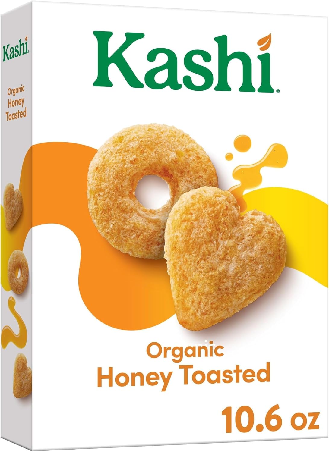 Kashi Honey Toasted Breakfast Cereal 13.6oz | Organic, Whole Grain