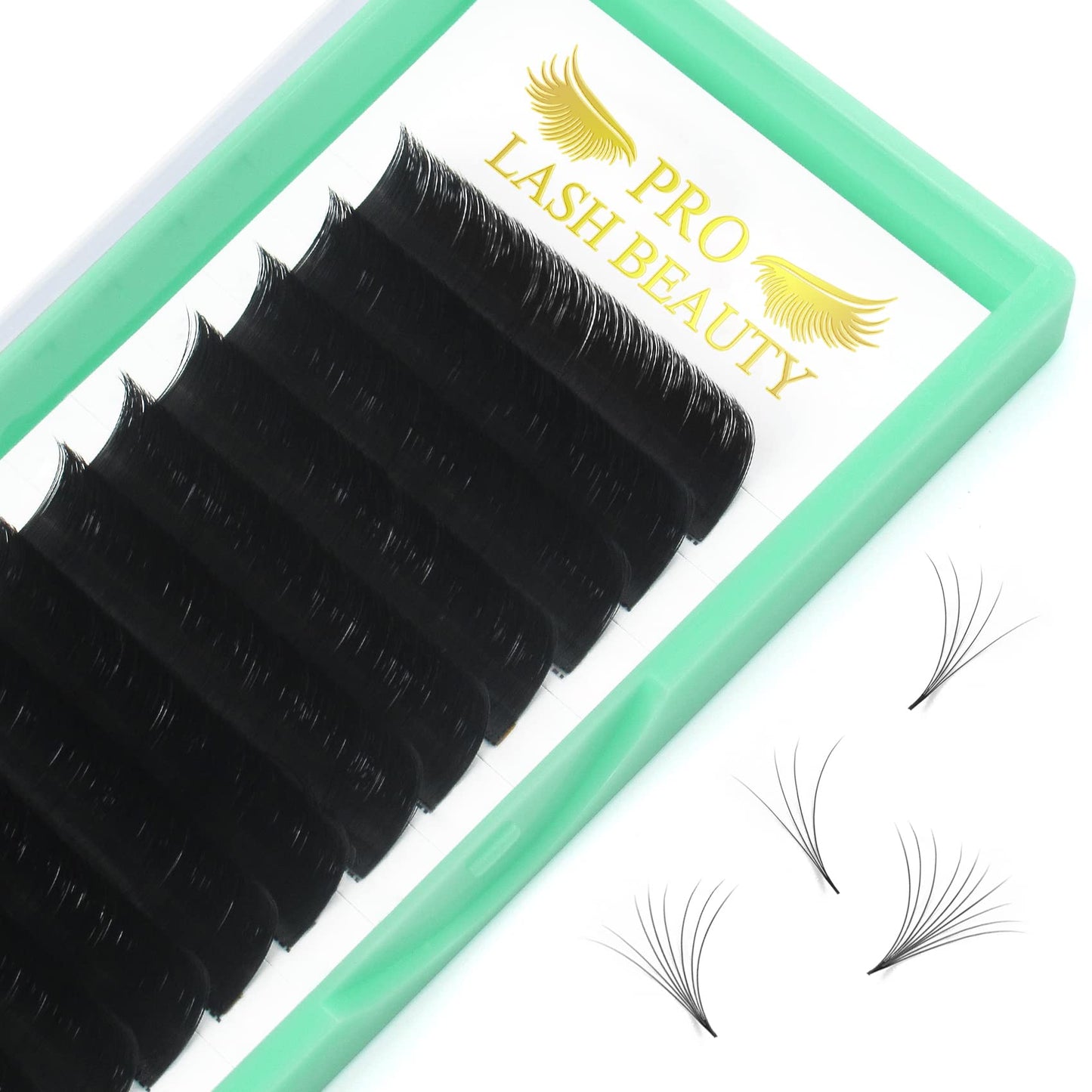 Volume Lash Extensions C-0.07-14 Easy Fan Volume Lashes Rapid Blooming Lashes C D Curl Mega Volume Lash Extensions Rapid Bloomin