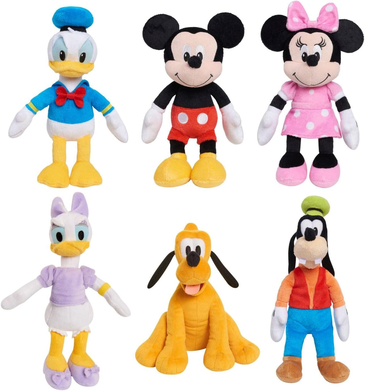 Disney Junior Mickey Mouse Small Plushie Stuffed Animal Daisy Duck