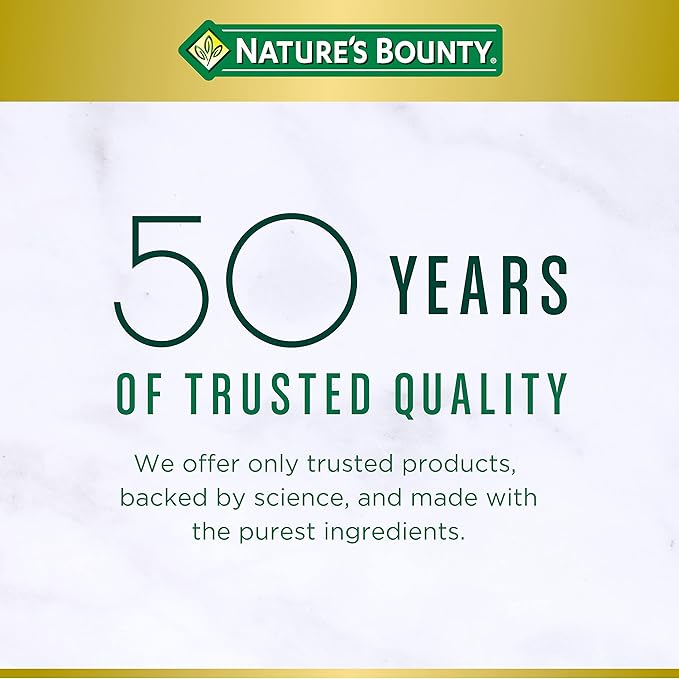 Nature's Bounty Turmeric with Black Pepper Extract, Supports Antioxidant Health, 1000mg, 60 Capsules