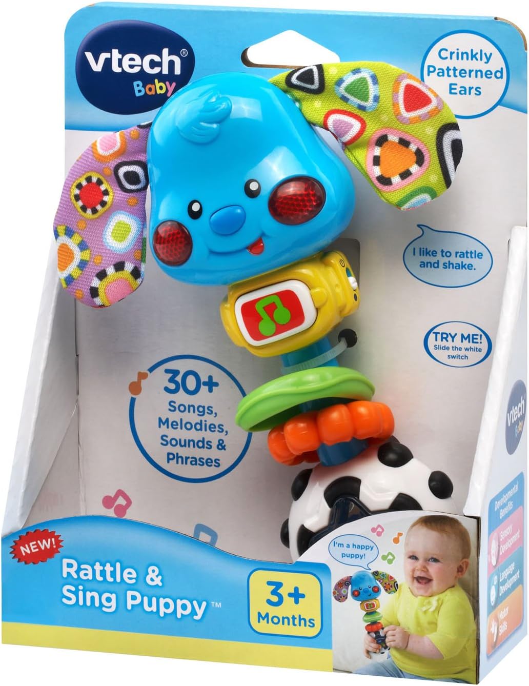 VTech Baby Rattle and Sing Puppy