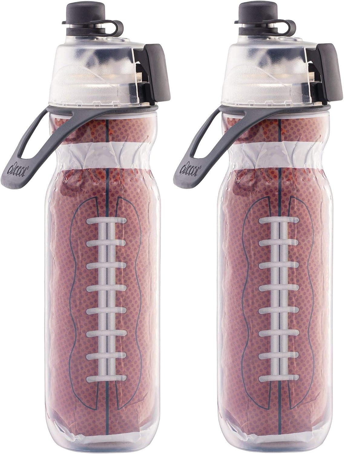 O2COOL Mist N Sip 20 oz Misting Reusable Sports Water Bottle Soccer | Yes